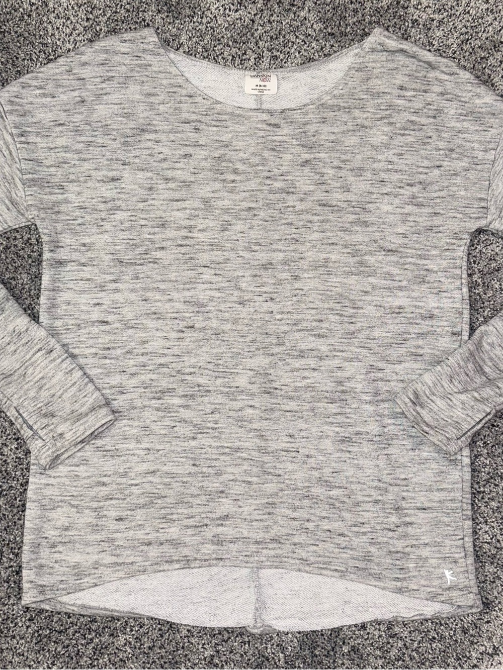 Women’s Danskin Now Lightweight Sweatshirt top size Medium Large